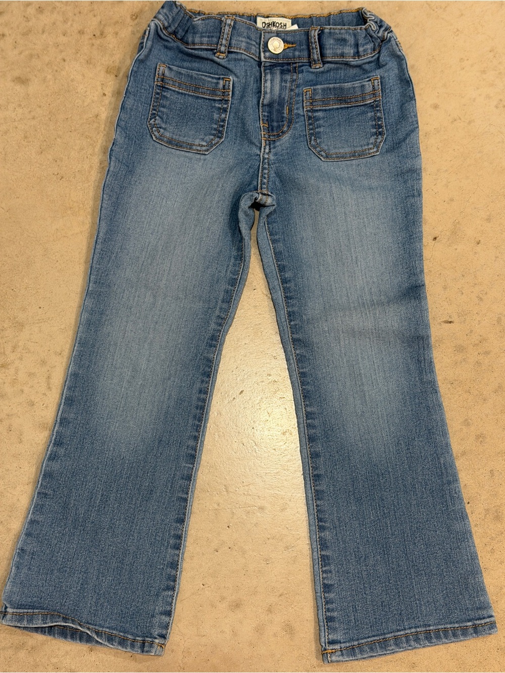 OshKosh B'gosh Girls' Blue Denim Jeans